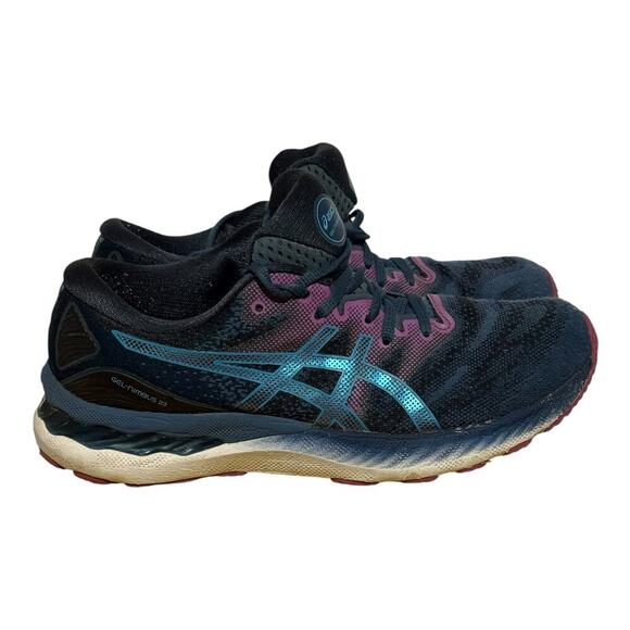 Converse Shoes - Asics Gel Nimbus 23 Blue Pink Women's Size 9.5 Running Sneakers